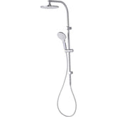 ROME Dual Shower Set In Chrome, Matte Black, And Brushed Nickle